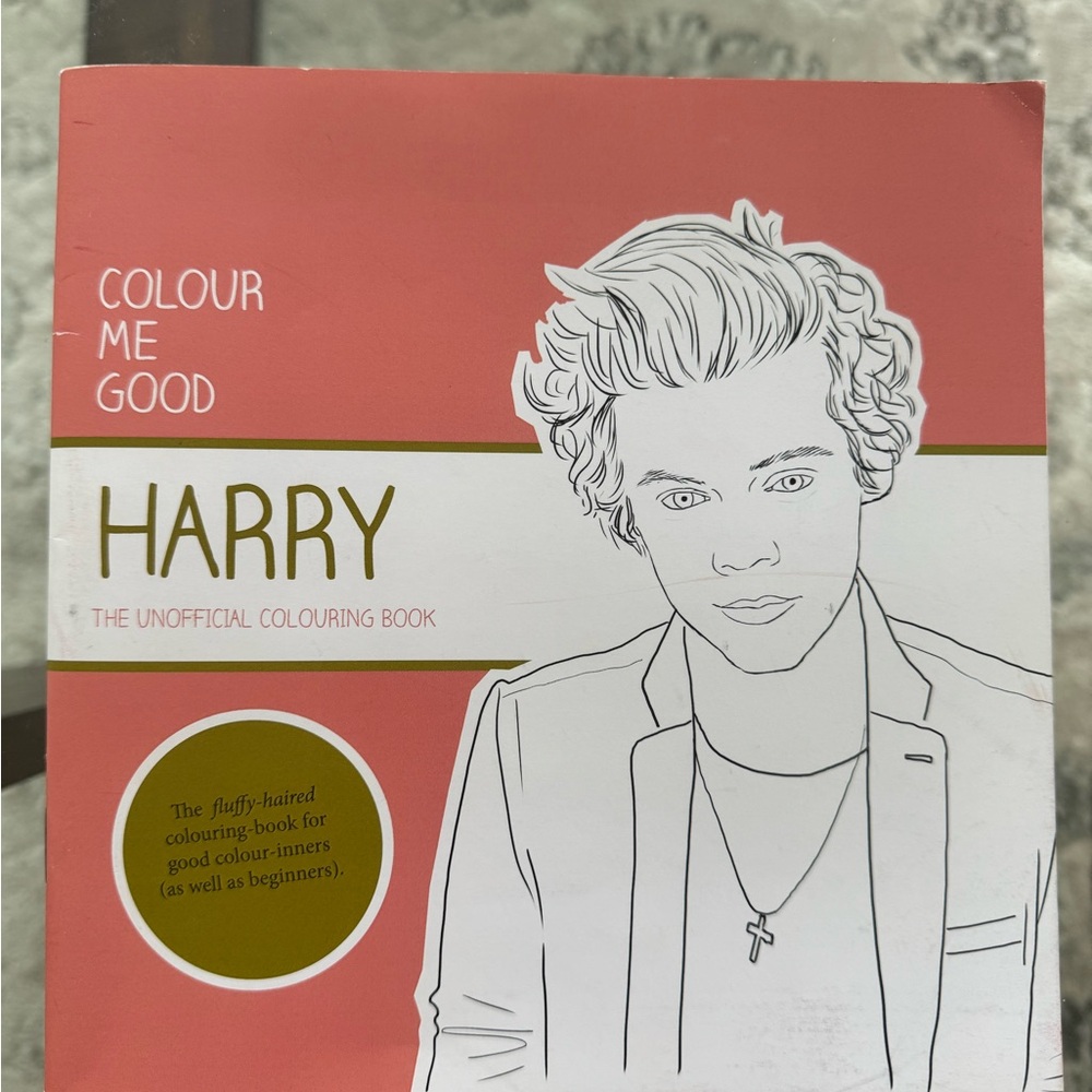 Harry Styles Colouring Book